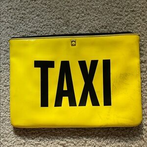 Yellow Taxi Clutch